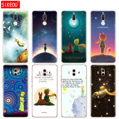 Silicone Cover phone Case for Huawei mate 7 8 9 10 pro LITE The Little Prince